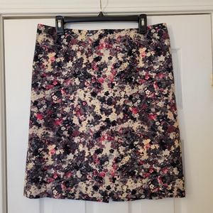 Talbots Skirt Size 14P Cotton /Spandex Blend Retro/60's Vibe